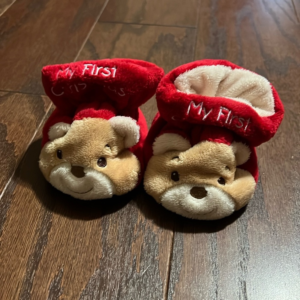 My First Christmas Booties